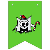 Helles Weihnachtsbanner mit Weihnachtskrippen Wimpelkette (Erste Fahne)