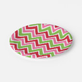 Helles Weihnachtsbuch Teller (Schrägansicht)