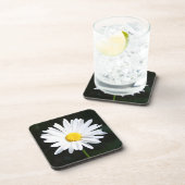 Helles weißes Shasta Gänseblümchen-Untersetzer-Set Untersetzer (Rechte Seite)