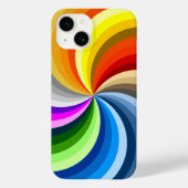 Helles wirbeln Case-Mate iPhone hülle (Rückseite)