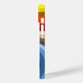 Helles wirbeln Case-Mate iPhone hülle (Rückseite / Links)