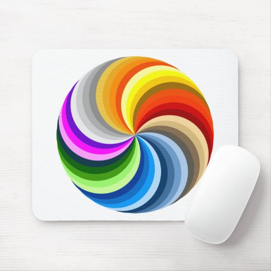 Helles wirbeln mousepad (Mit Mouse)