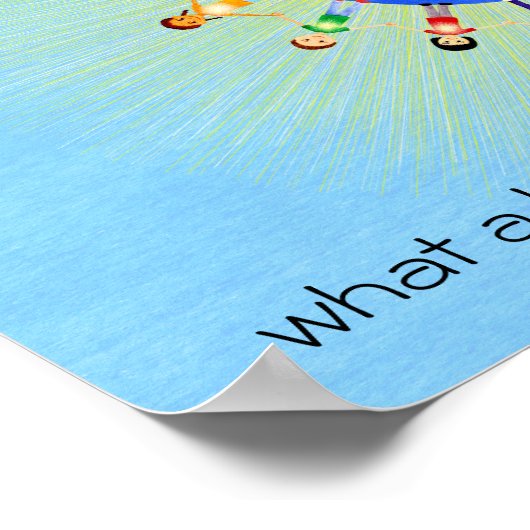 Helles World Poster (Ecke)