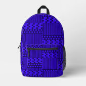 HELLEVI-DRUCKENDE BACKPACK BEDRUCKTER RUCKSACK (Vorderseite)
