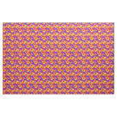Hellfarbene Herzen auf Gelb | Valentinstag Stoff (Yard (91,4 cm))