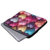 HELLFARBENE LIEBE LAPTOPSCHUTZHÜLLE (Vorne Knopf)