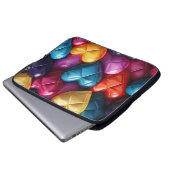 HELLFARBENE LIEBE LAPTOPSCHUTZHÜLLE (Vorne Knopf)