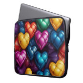 HELLFARBENE LIEBE LAPTOPSCHUTZHÜLLE (Vorderseite Links)