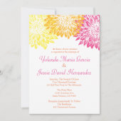 Hellfarbene Mama-Hochzeit Einladung (Vorderseite)