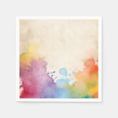 Hellfarbene Splint Serviette (Vorderseite)