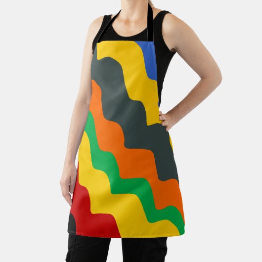 Hellfarbene Wellen des Ozeans Schürze (InSitu)