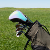 Hellfarbener holografischer Hintergrund Golf Headcover (In SItu)