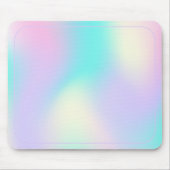 Hellfarbener holografischer Hintergrund Mousepad (Vorne)