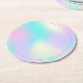 Hellfarbener holografischer Untersetzer (Angewinkelt)