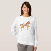 Hellfarbenes Karussell T-Shirt (Vorne ganz)
