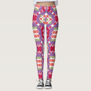 Hellfarbig Abstrakt Leggings