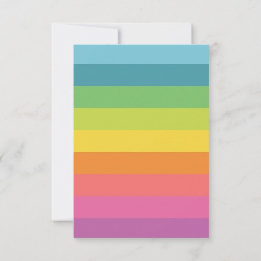 Hellfarbig Danke Foto (Rückseite)