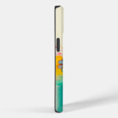 Hellfarbig Moderne Blume Case-Mate iPhone Hülle (Rückseite / Rechts)