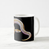 Hellfarbige Ball-Pythonschlange Kaffeetasse (VorderseiteRechts)