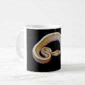 Hellfarbige Ball-Pythonschlange Kaffeetasse (Vorderseite Links)