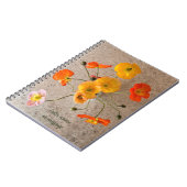 Hellfarbige Birthday Poppy Notizblock (Linke Seite)
