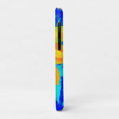 Hellfarbige gelborange Blume Personalisiert Case-Mate iPhone Hülle (Hinten/Links)