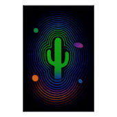 Hellfarbige Psychedaktat Poster (Vorderseite)