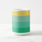 Hellfarbige Streifen Kaffeetasse (Mittel)