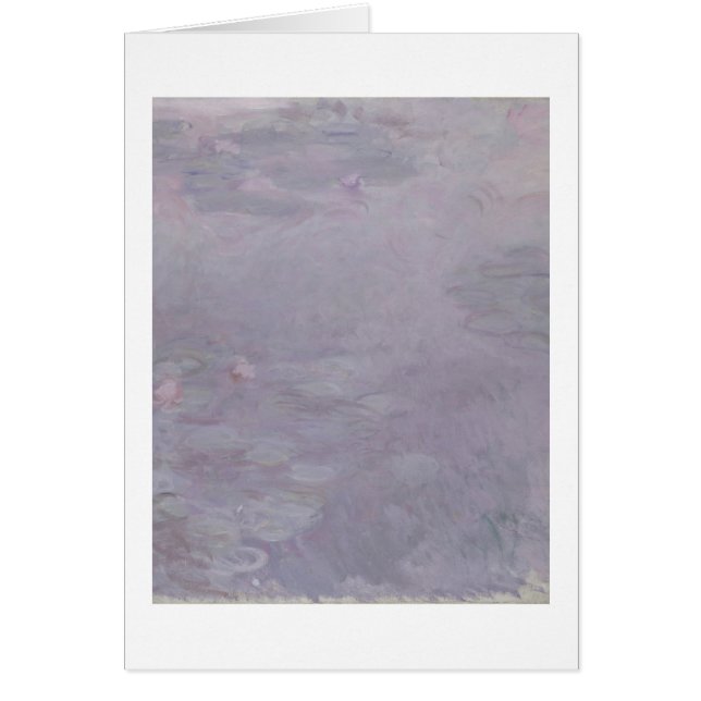 Hellfarbige Wasserlilien Claudes Monet | (Vorne)