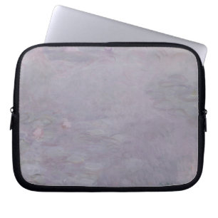 Hellfarbige Wasserlilien Claudes Monet Laptopschutzhülle