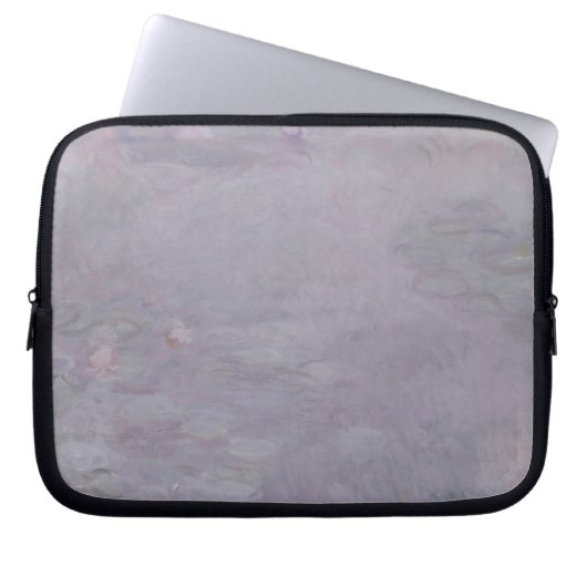 Hellfarbige Wasserlilien Claudes Monet | Laptopschutzhülle (Vorderseite)