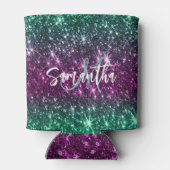 Hellfarbiger Glitzer Dosenkühler (Rückseite)