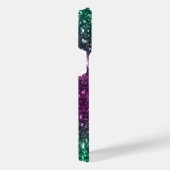 Hellfarbiger Glitzer iPhone Hülle (Rechte Seite)