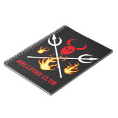 Hellfire Club Sign Notebook Notizblock (Linke Seite)