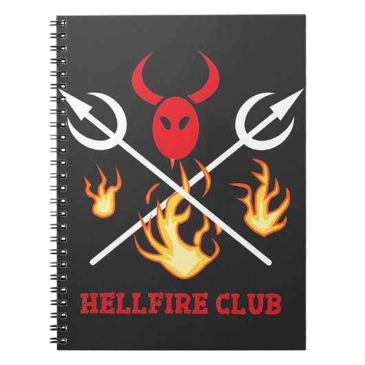 Hellfire Club Sign Notebook Notizblock (Vorderseite)