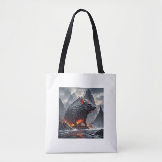 Hellfire Rodent Tote Bag Tasche (Vorderseite)