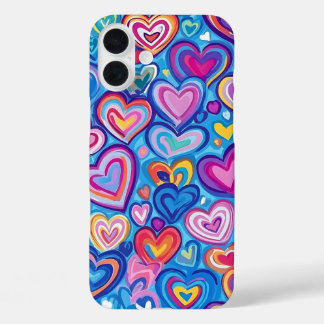 HELLFKÖRPER DES RAINBOW VALENTINE iPhone 16 PLUS HÜLLE