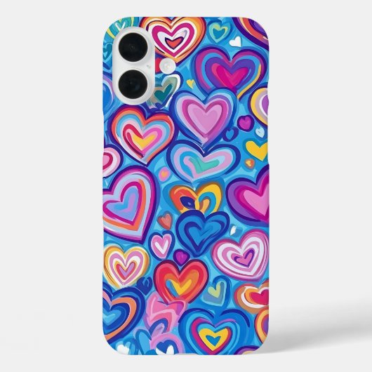 HELLFKÖRPER DES RAINBOW VALENTINE Case-Mate iPhone HÜLLE (Rückseite)