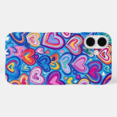 HELLFKÖRPER DES RAINBOW VALENTINE Case-Mate iPhone HÜLLE (Rückseite (Horizontal))