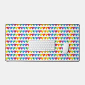 HELLFKÖRPER DES RAINBOW VALENTINE SCHREIBTISCHUNTERLAGE (Tastatur & Maus)