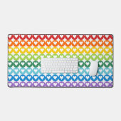HELLFKÖRPER DES RAINBOW VALENTINE SCHREIBTISCHUNTERLAGE (Tastatur & Maus)