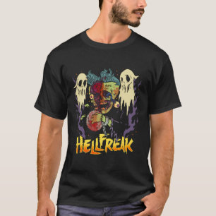 Hellfreak Zombie Spuk Saw Rampage Horror T-Shirt