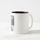 Hellgate Bridge, Astoria, NY Two-Tone Coffee Tasse (VorderseiteRechts)