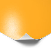 Hellgelb (Crayola) (einfarbig) Fotodruck (Ecke)