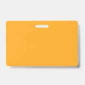 Hellgelb (Crayola) (feste Farbe) Ausweis (Rückseite)