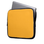 Hellgelb (Crayola) (feste Farbe) Laptopschutzhülle (Vorderseite Links)