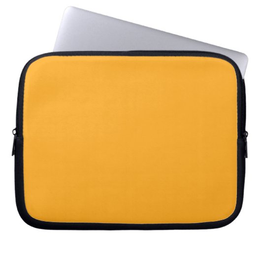 Hellgelb (Crayola) (feste Farbe) Laptopschutzhülle (Vorderseite)