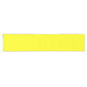 Hellgelb (feste Farbe) Kurzer Tischläufer (Horizontal)