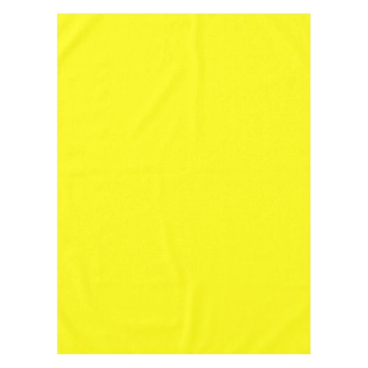 Hellgelb (feste Farbe)  Tischdecke (Vorderseite)