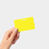 Hellgelb #FFF3000, Bananengelb Ausweis (Handheld)